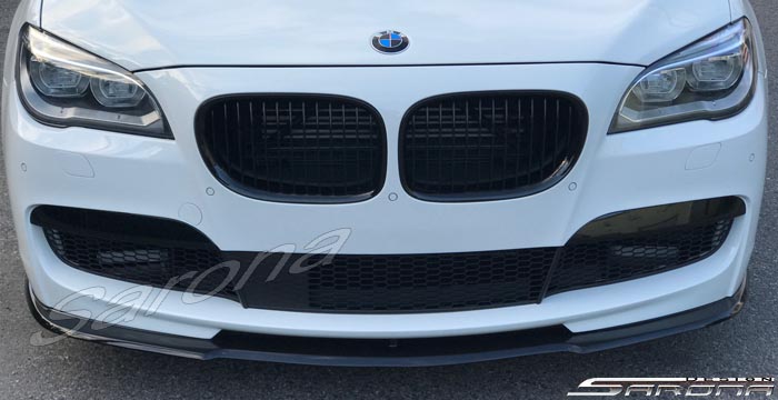 Custom BMW 7 Series  Sedan Front Add-on Lip (2009 - 2015) - $399.00 (Part #BM-079-FA)